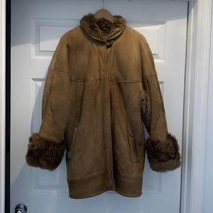 Shearling coat